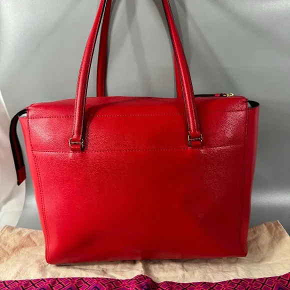 Tory Burch Red Shoulder Bag - Picture 6 of 16